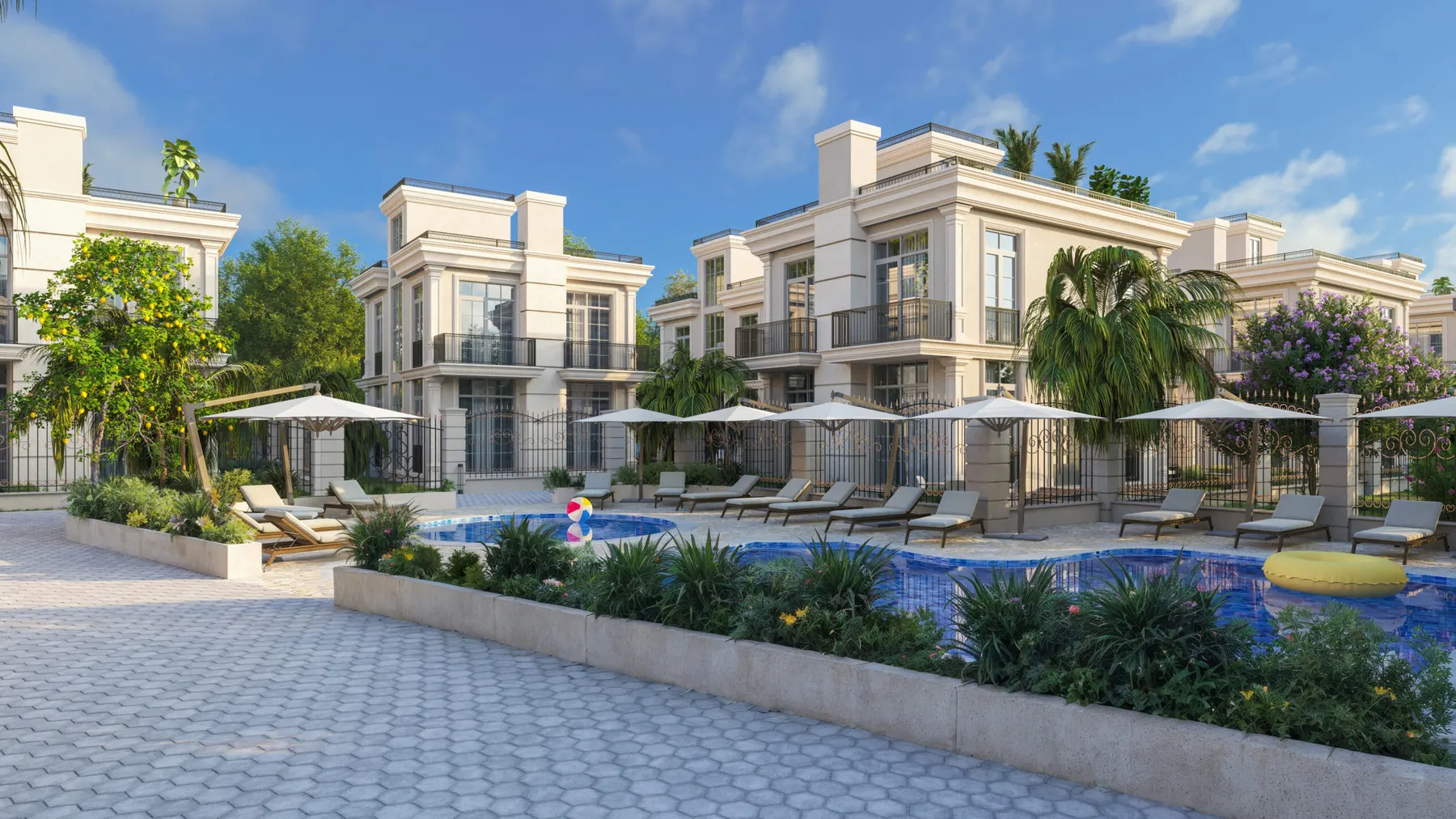 Villas: вилла со своим бассейном